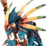 How To Paint Lizardmen Skink Priest Feathers