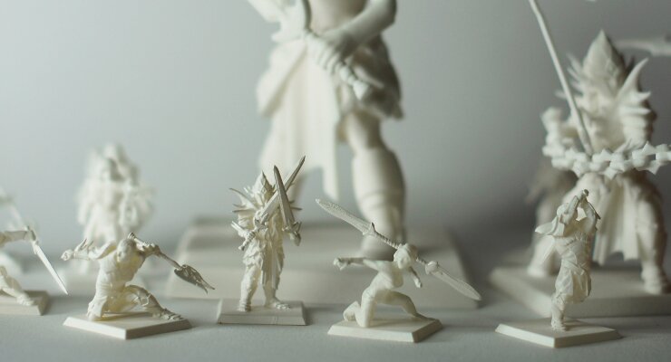 HeroForge 3D Printed Miniatures