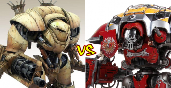 GW Knight vs. DreamForge Leviathan