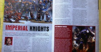 White Dwarf Imperial Knights Background