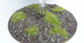 Basing with Static Grass