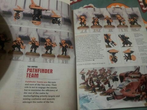 Warhammer 40K New Tau Miniatures Pathfinders and Drones