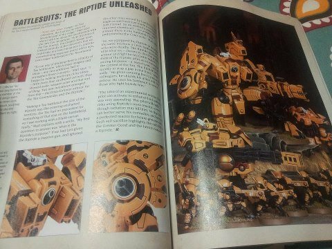 Warhammer 40K New Tau Riptide Suit